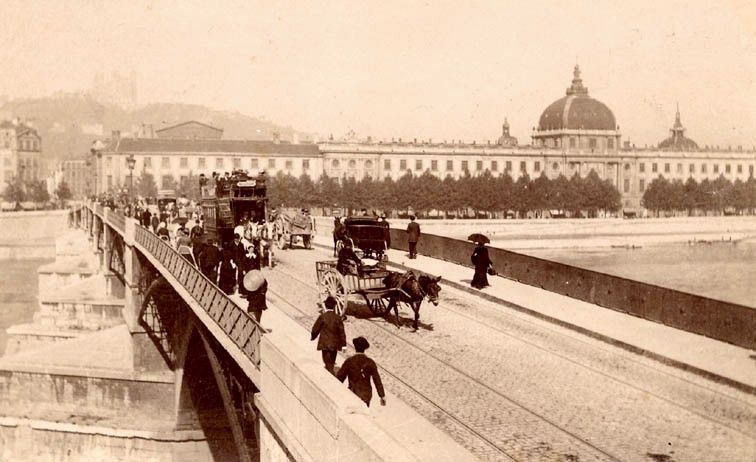 Deuxième pont de la Guillotière (détruit)