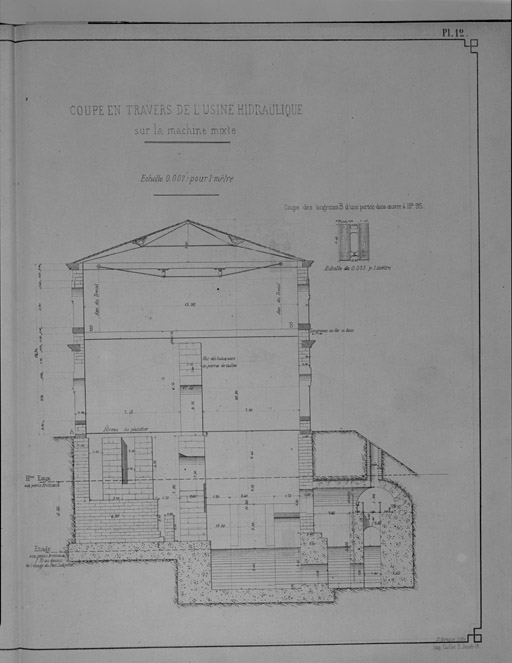 Usine des eaux de Saint-Clair et pompe de Cornouailles actuellement musée