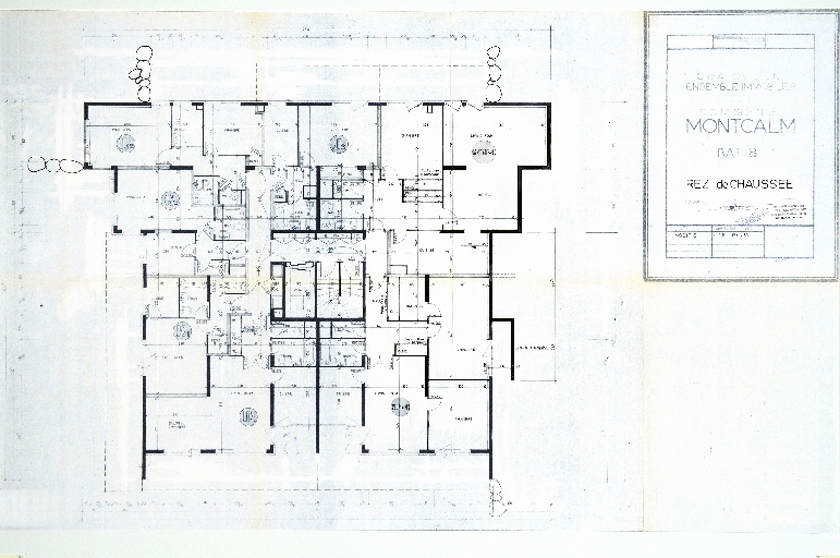 Ensemble de 3 immeubles, le Montcalm