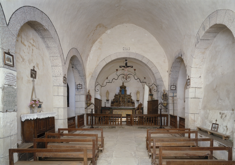 Eglise paroissiale, actuellement chapelle Saint-Médard-et-Saint-Loup