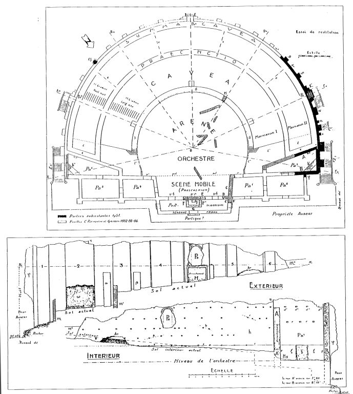 Théâtre antique de Moingt