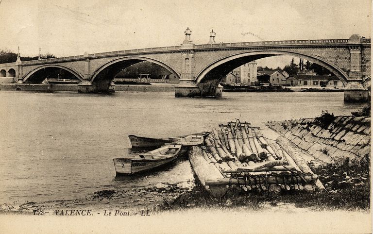 Pont routier de Valence (détruit)