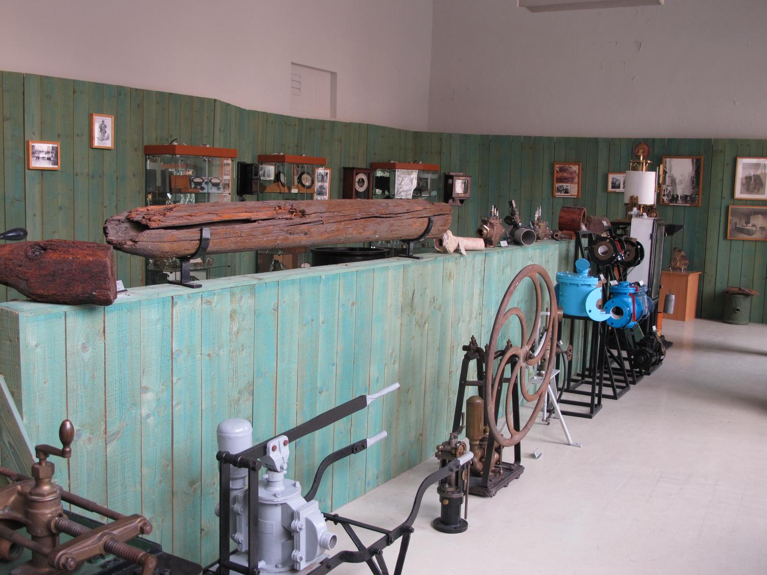 Usine des eaux de Saint-Clair et pompe de Cornouailles actuellement musée