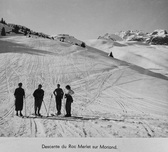 Station de sports d'hiver dite Courchevel 1850