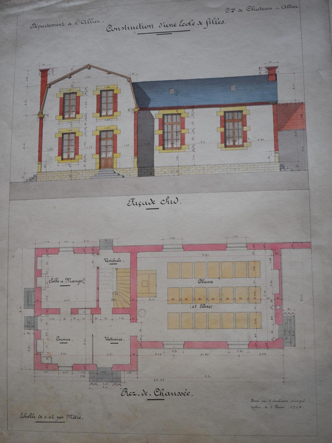 Ecole actuellement maison d'habitation