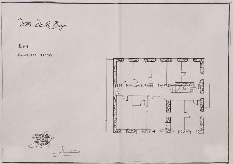 Demeure, maison de maître de la Ferme Curtillet, puis maison, dite villa de la Baye