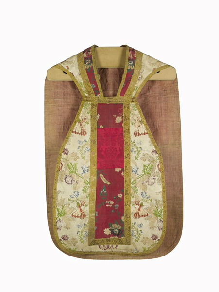 chasuble, étole, manipule : ornement blanc