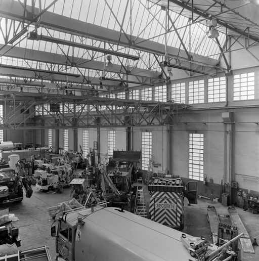 Garage de réparation automobile dit Parc Routier des Ponts & Chaussées du département du Rhône, Parc Routier de la DDE du Rhône