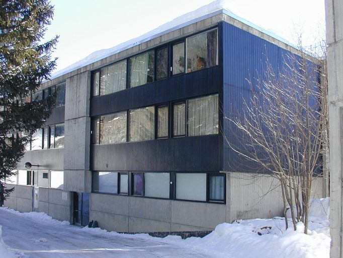 Immeuble : bâtiment des chambres du Centre UCPA dit Résidence Eridan