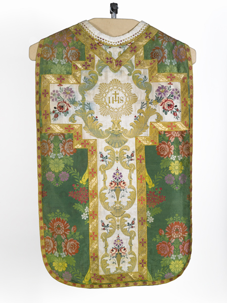 ornement vert n°2 : chasuble