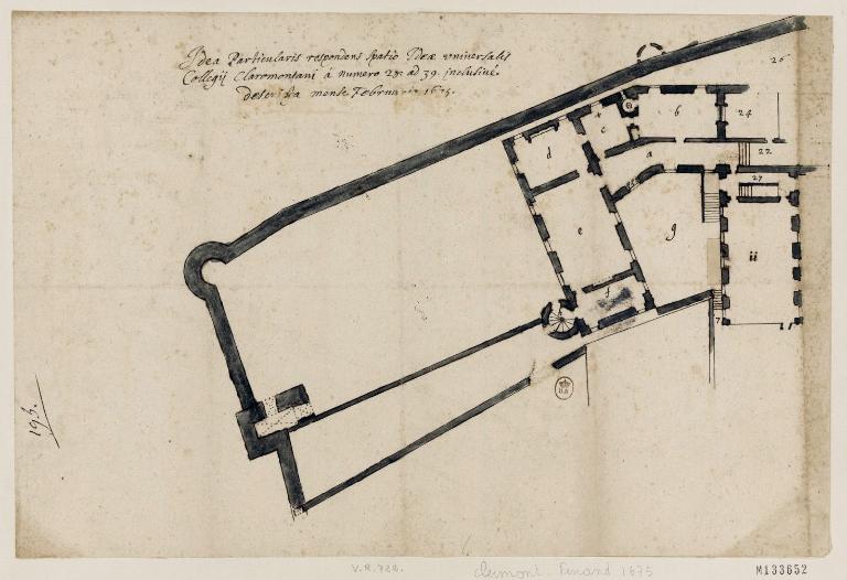 Détail d'un autre plan d'ensemble, 1675 (recto) (B.n.F., Est. FOL-HD-4 (9))