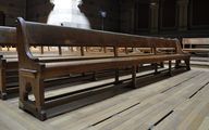 Ensemble des bancs de fidèles