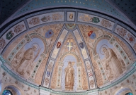 Ensemble des peintures monumentales de l'abside