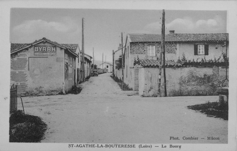 Présentation de la commune de Sainte-Agathe-la-Bouteresse