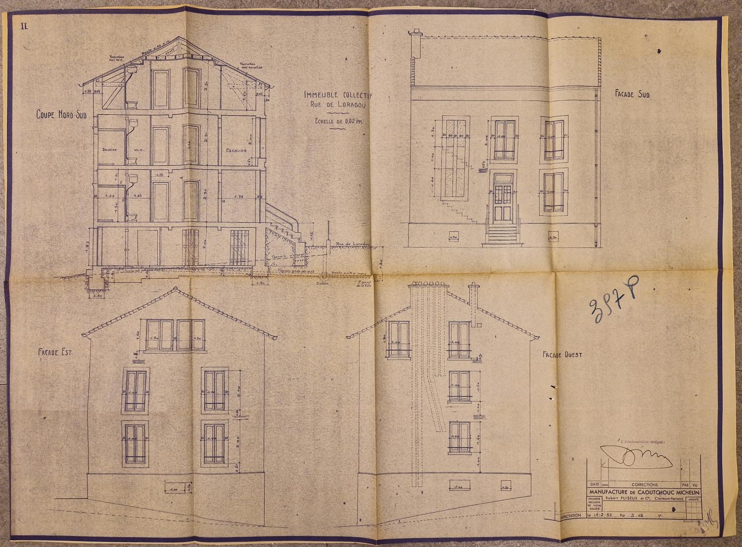 Cité ouvrière Michelin de l'Oradou.