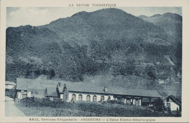 Usine électrométallurgique et centrale hydroélectrique de Gemilly dite centrale d'Argentine 1