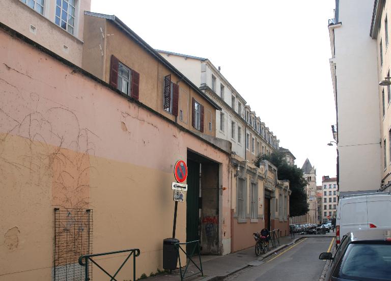 Lycée Ampère, annexe Perrache, actuellement collège Jean-Monnet, annexe Catelin