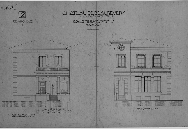 Demeure, dite château de Beaurevert