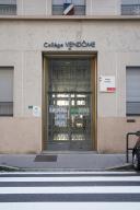 Présentation des 1% artistiques de l'annexe du lycée Edouard-Herriot, actuellement collège Vendôme