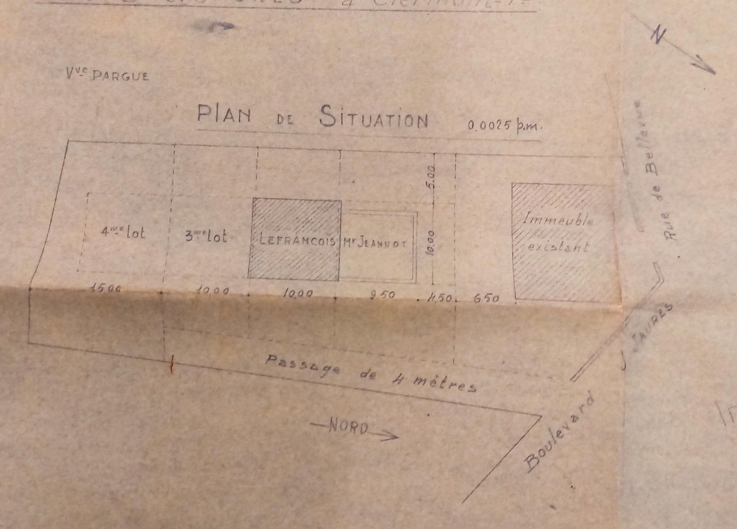 plan de masse
