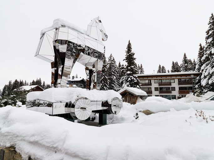 Station de sports d'hiver dite Courchevel 1850