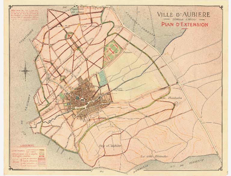 Villes en Auvergne : les formes urbaines