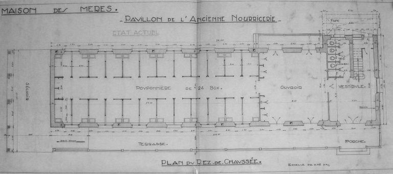 Maternité et foyer pour les mères célibataires dit Maison des mères nourrices de Gerland (démolie)