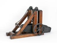 Maquette de machine permettant de viser et régler dans toutes les directions