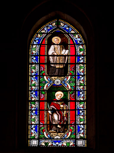 Ensemble de 3 verrières à personnages