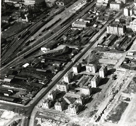 Cité ouvrière dite cité SNCF (détruite), actuellement Hôtel de région