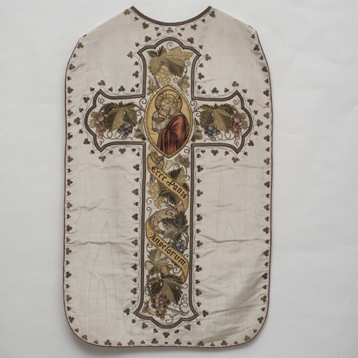 Ornement blanc : chasuble, étole