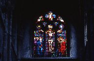 Verrière : calvaire (baie 100)