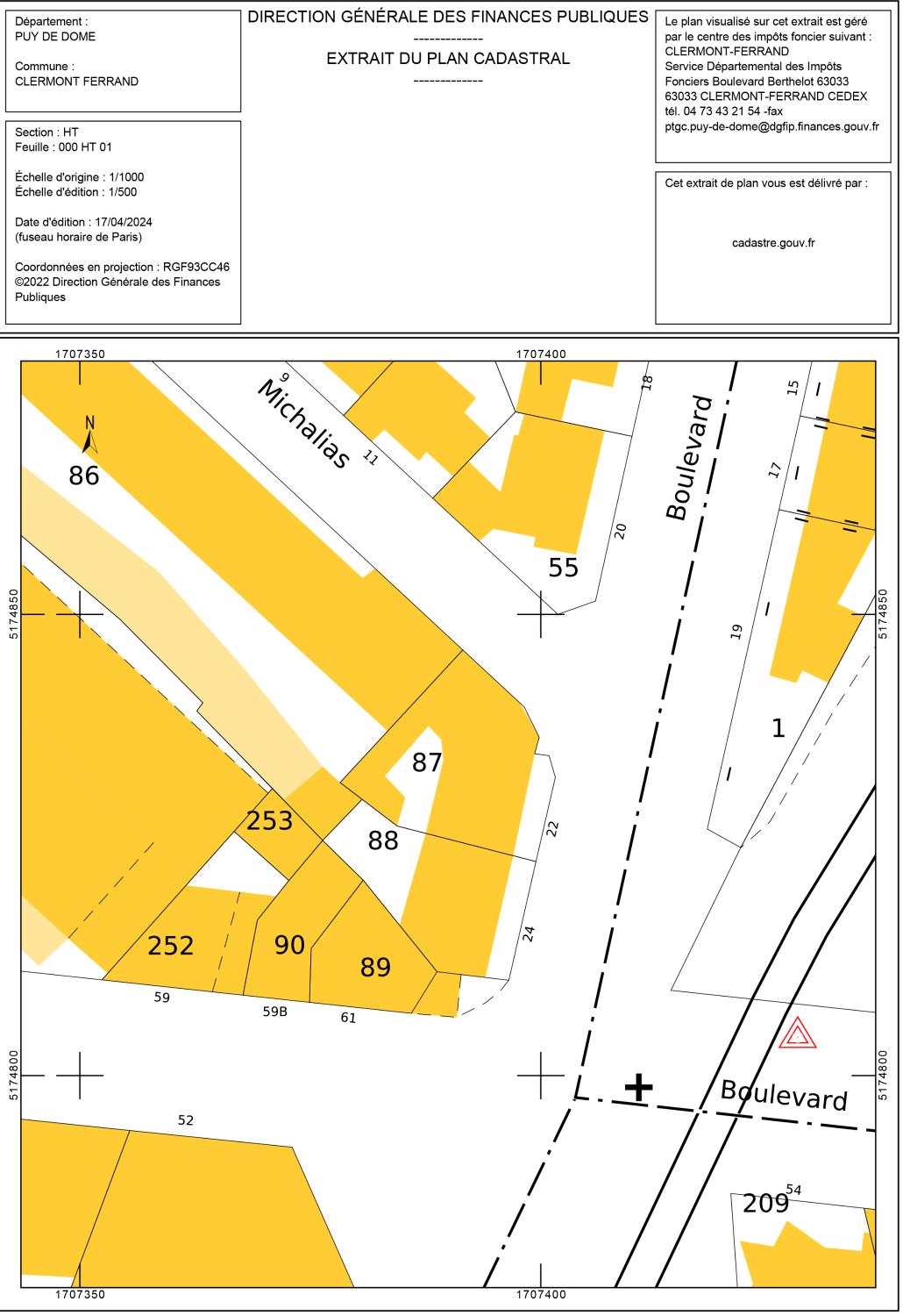 Plan cadastral