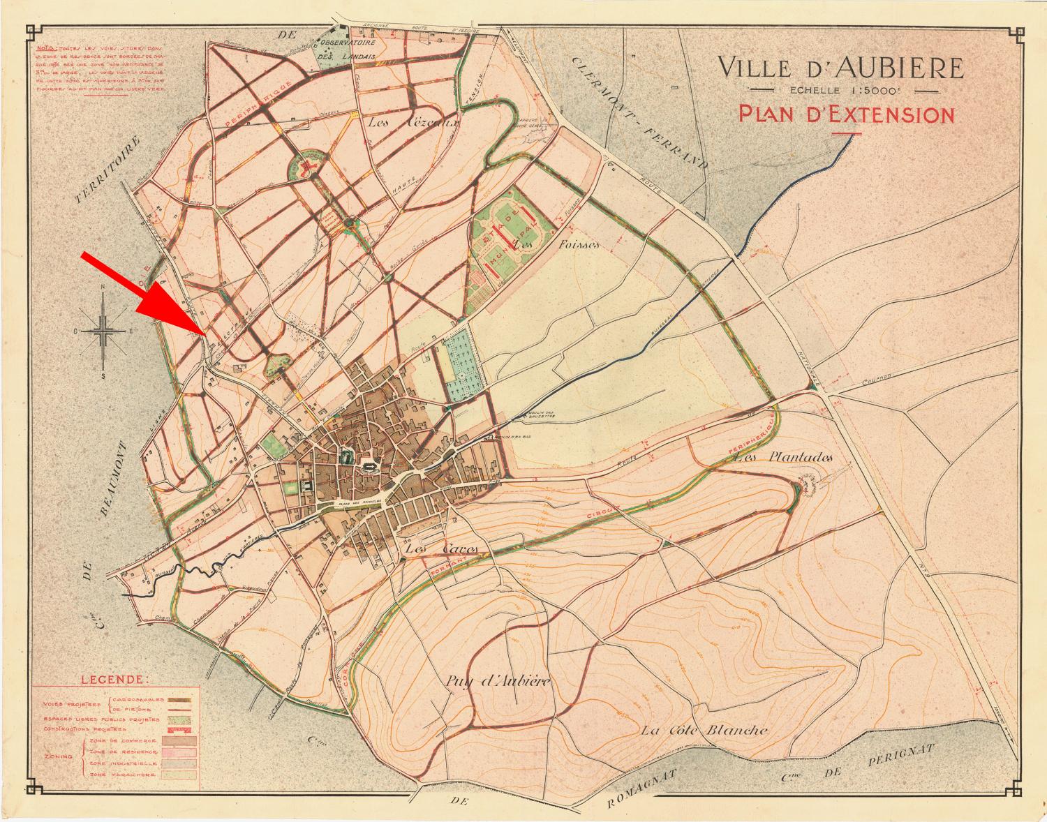 Aubière, la maison P.