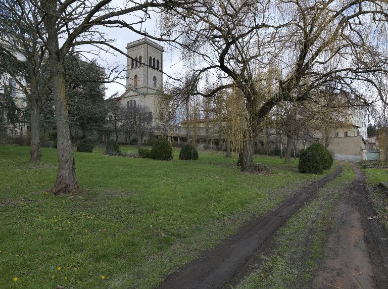 Prieuré de génovéfains ou Sainte-Geneviève, puis établissement de bienfaisance dit monastère de Notre-Dame de charité du Refuge de Lyon ou Refuge Saint-Michel, actuellement maison diocésaine Saint-Irénée