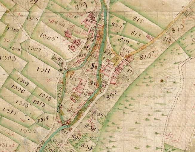 Les moulins de Rovagny puis Scierie Paget actuellement maison d'habitation
