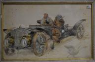 Tableau : " Les fous du volant "