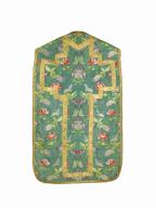 chasuble, étole, voile de calice : ornement vert