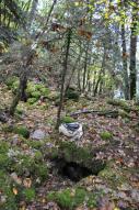 Moulin à farine du Repet aval actuellement vestiges