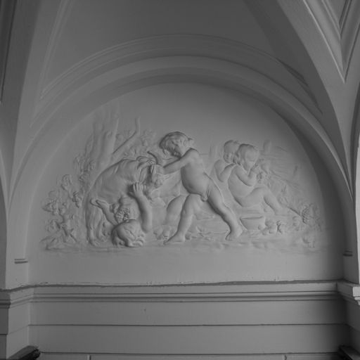 Quatre bas-reliefs : Les Saisons