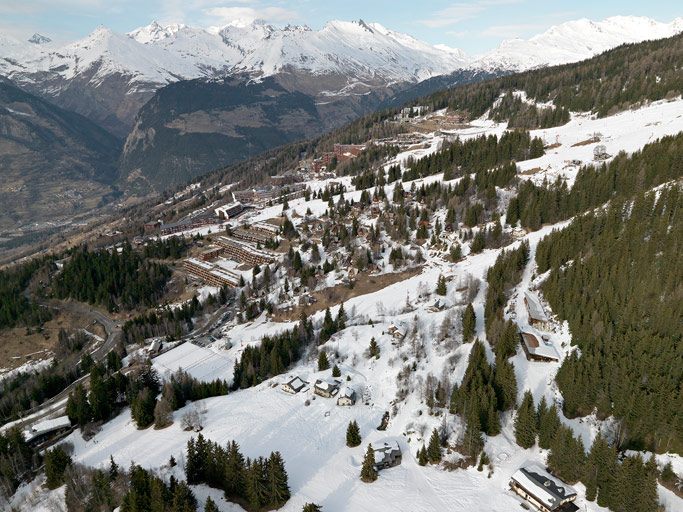 Station de sports d'hiver Arc 1600 - Pierre Blanche