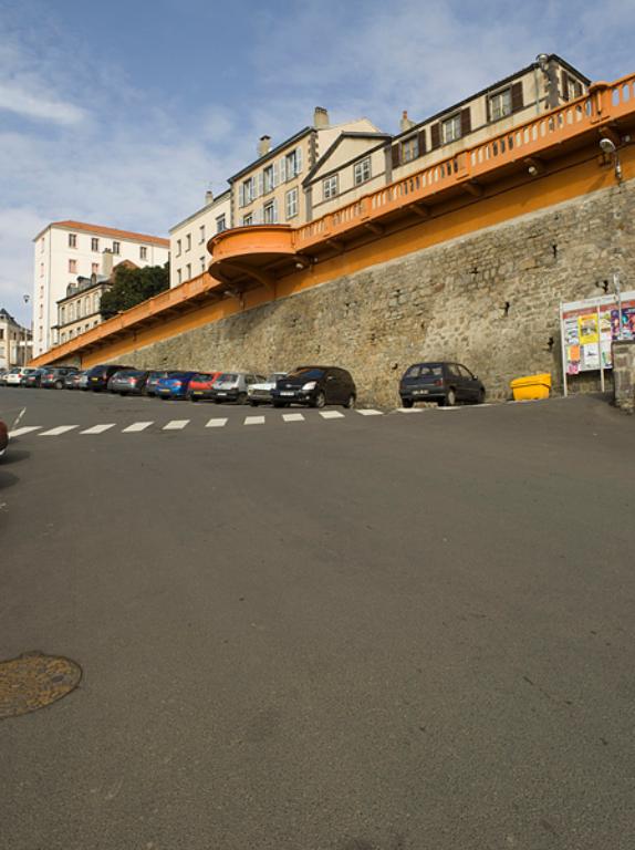 Mur de soutènement du "Rempart".