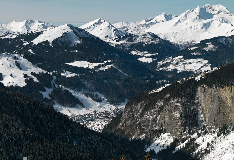 Présentation de l'aire d'étude d'Avoriaz