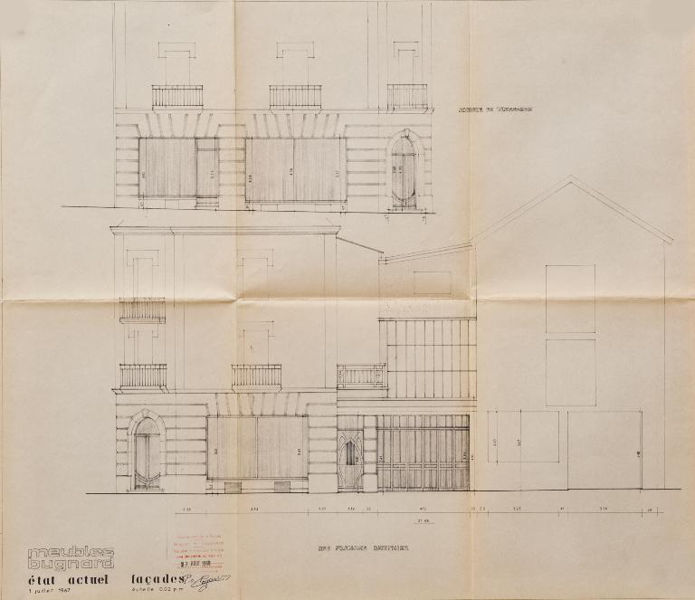 maison, dite villa Martha, puis maison et atelier d'ébénisterie Bugnard, puis immeuble et atelier d'ébénisterie Bugnard, actuellement immeuble