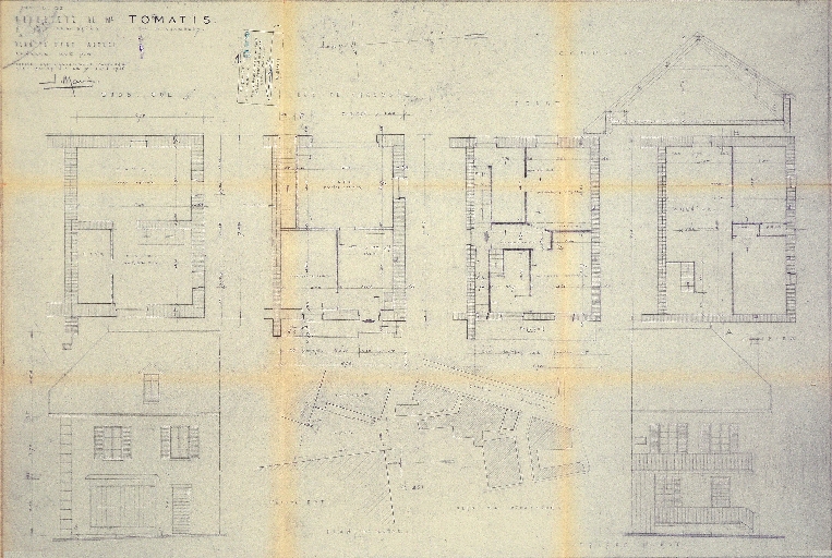 Maison, puis immeuble