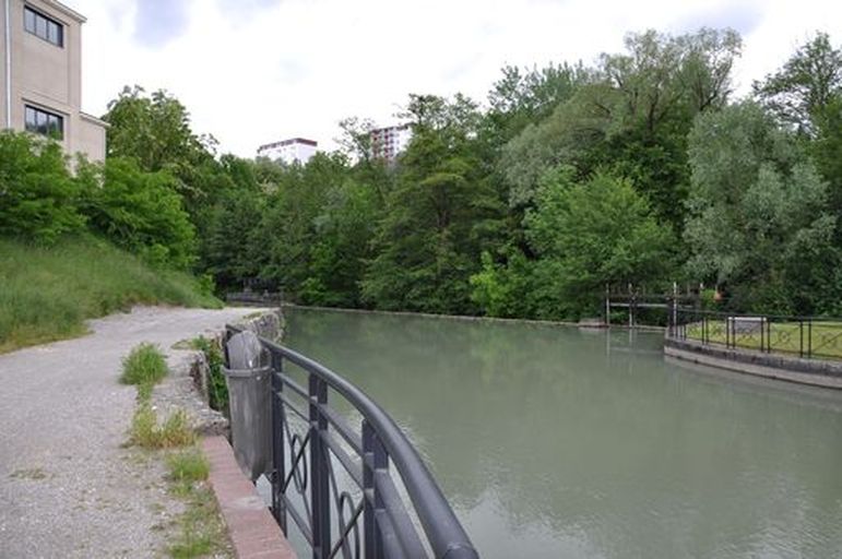 Barrage usine à tisser et Usine Duport puis Usine Duport ou Filature d'Annecy puis des Tissages de Cran