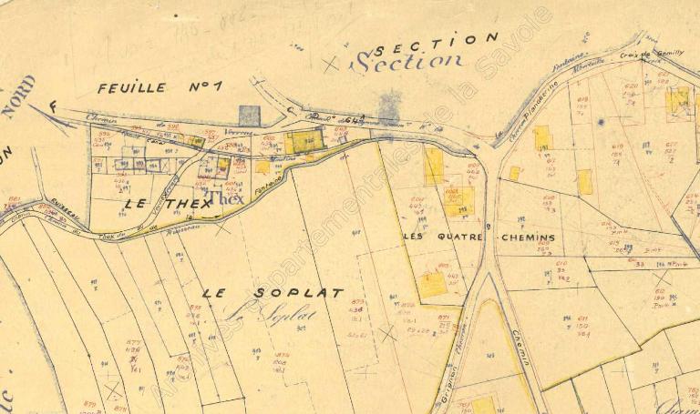 Moulins du Thex actuellement logement et sans affectation