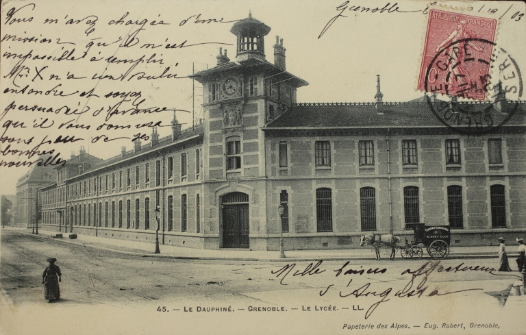Lycée de garçons, actuellement lycée Champollion