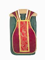 chasuble, étole : ornement rouge n°1