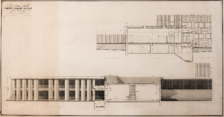 Lycée agricole et collège agricole féminin, actuellement lycée agricole Olivier-de-Serres